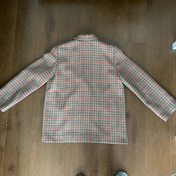 Monki Check Oversized Blazer - Picture 5 of 5